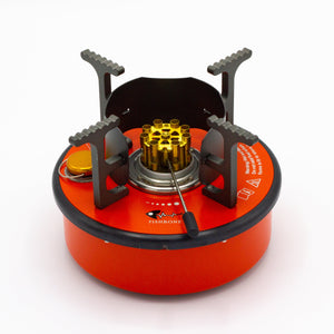 アルコールストーブ Fishbone FB-02E ボルケーノレッド