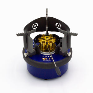 アルコールストーブ Fishbone FB-05E ピーコックブルー